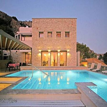 Villa CostaMare - enjoy lazy days on the private Pool-Jacuzzi Pefki Camera foto