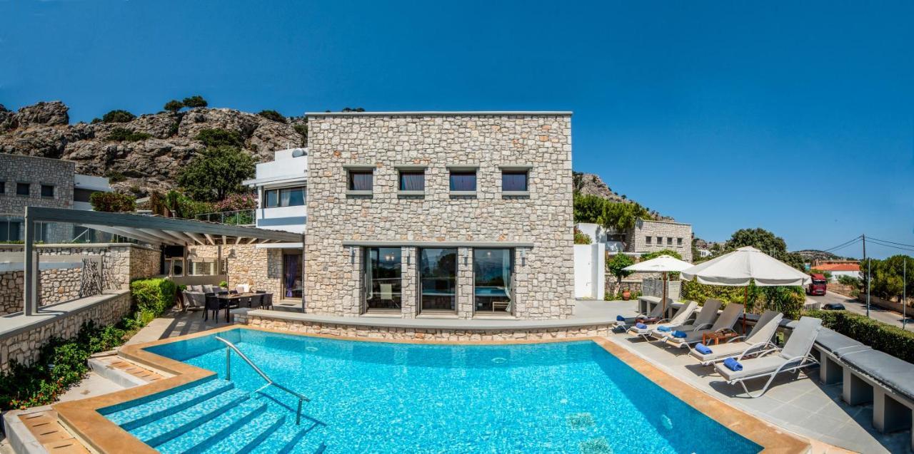 Villa CostaMare - enjoy lazy days on the private Pool-Jacuzzi Pefki Esterno foto
