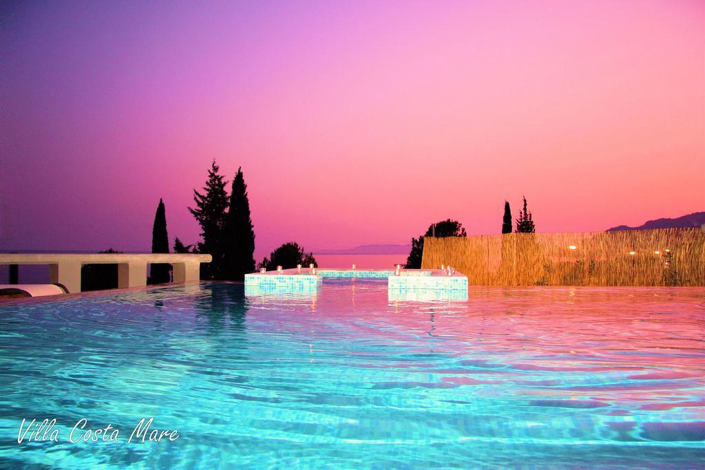 Villa CostaMare - enjoy lazy days on the private Pool-Jacuzzi Pefki Camera foto