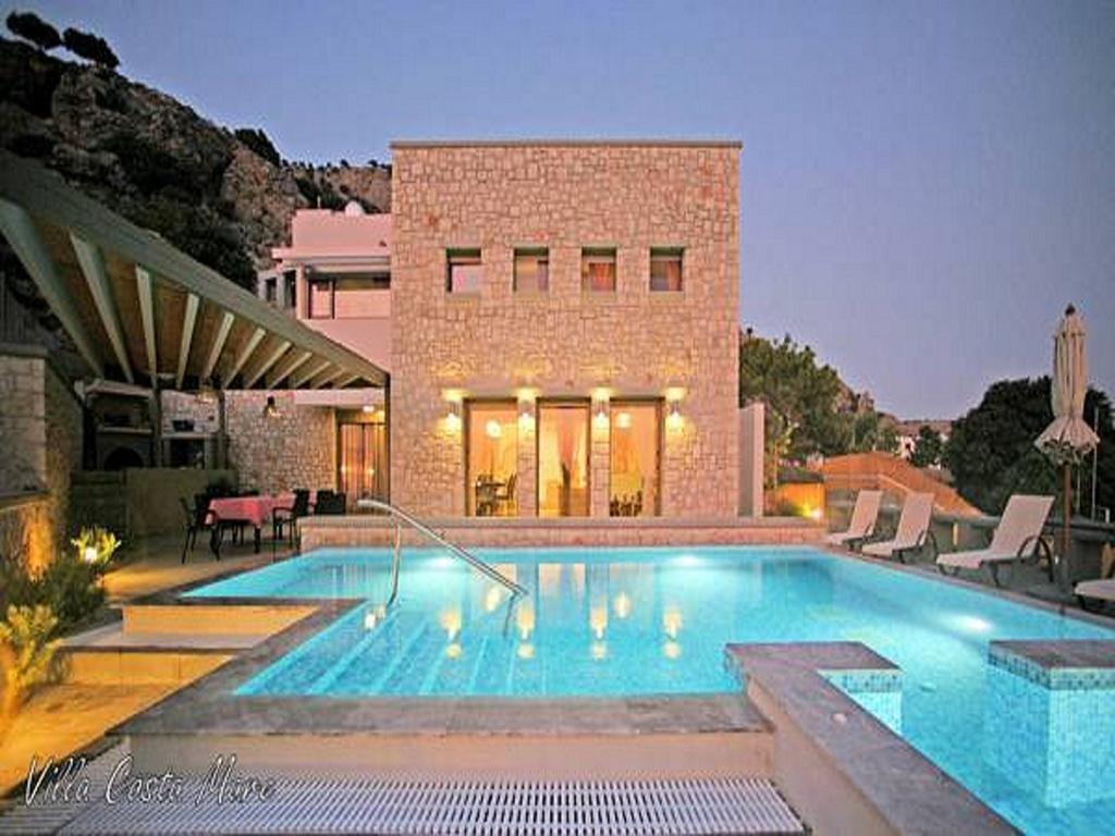 Villa CostaMare - enjoy lazy days on the private Pool-Jacuzzi Pefki Camera foto